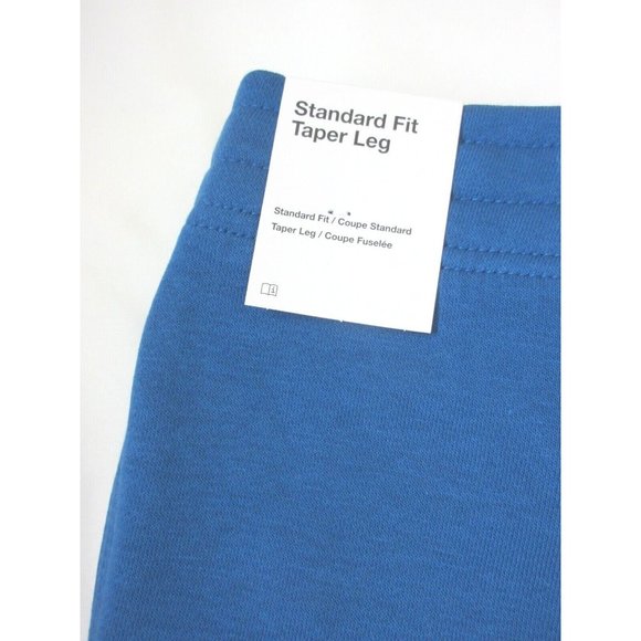 Nike Club Men's Tapered Leg Fleece Lined Jogger pants Marina Blue Sizes NWT - Picture 5 of 5